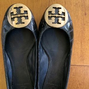 Tory Burch patent ballerina flat